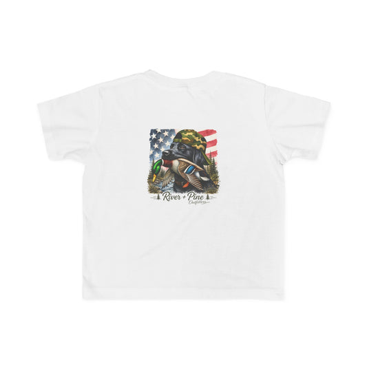 River + Pine Lab & Mallard Patriotic Toddler Tee