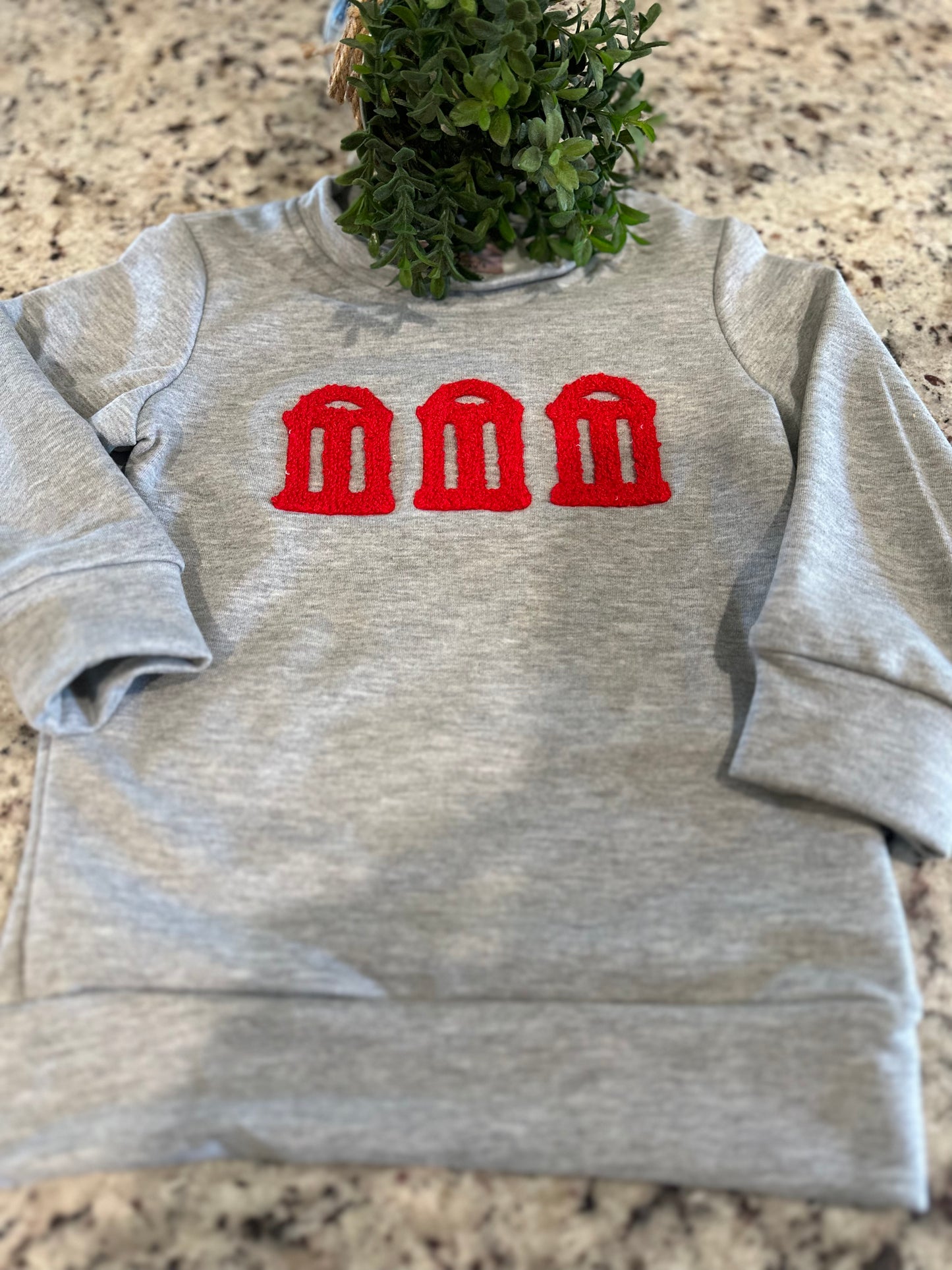 Arch French Knot Crewneck