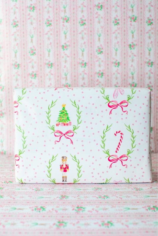 Pearly Gates Designs - Nutcracker Wrapping Paper