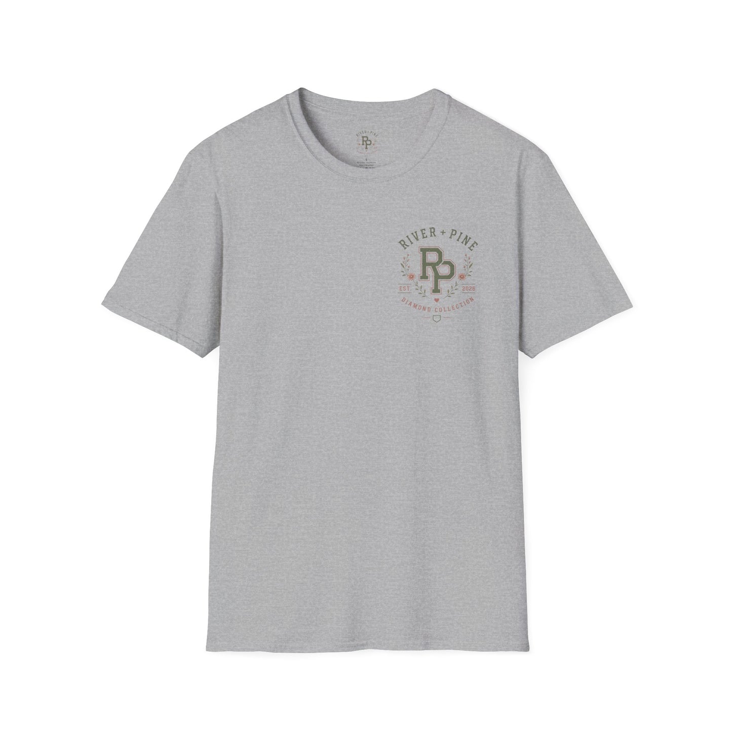 River + Pine Diamond Collection Vintage Softball Women's T‑Shirt