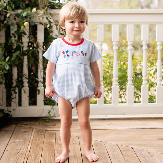Jellybean Patriotic Embroidery Bubble