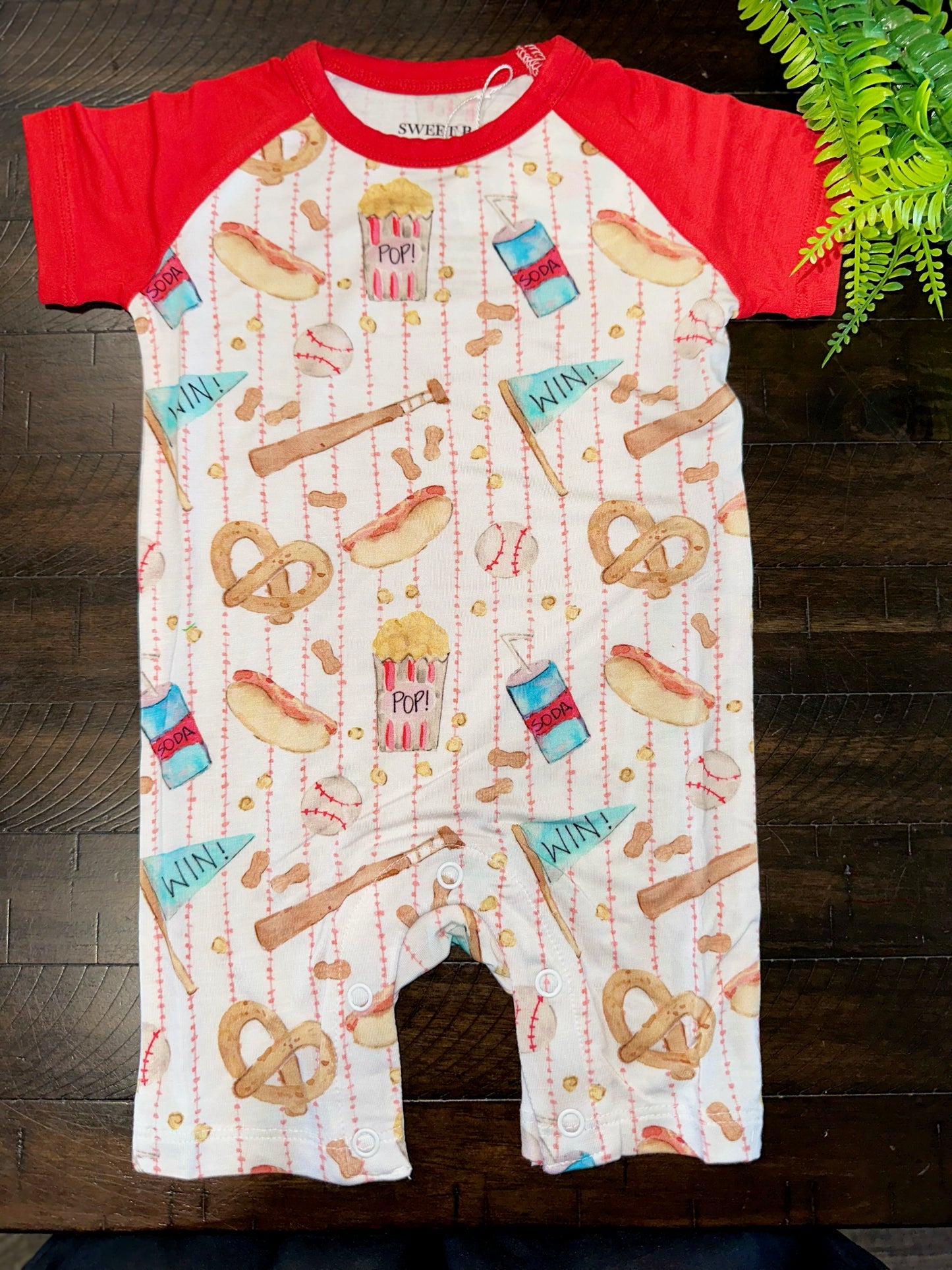 Ragland Baseball Romper