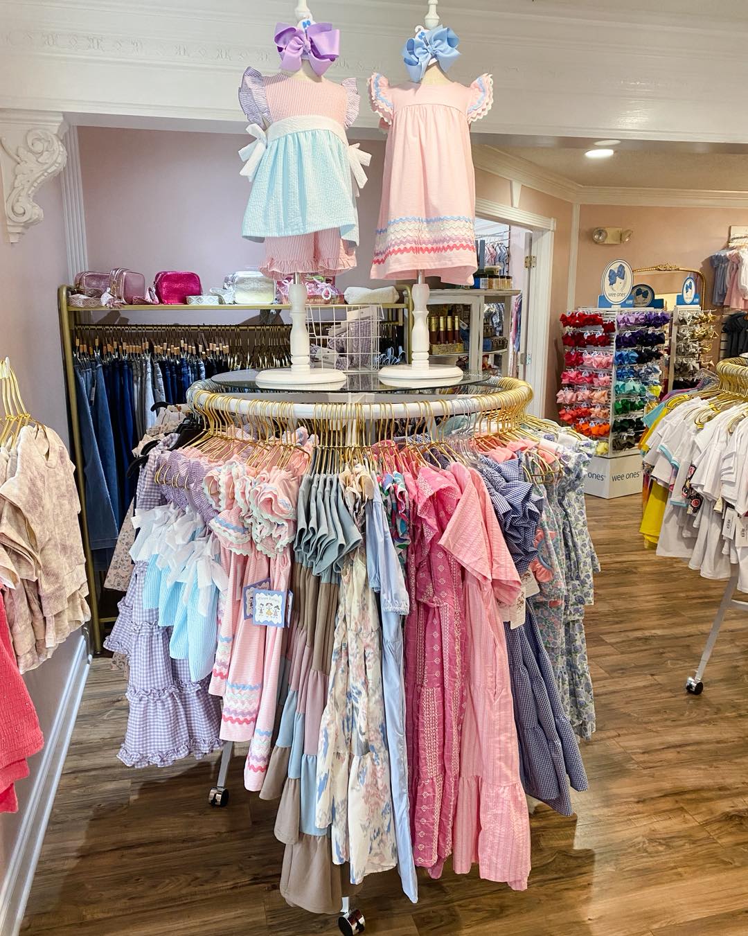 Sweet Pastel Colorblock Short Set – Baby & Toddler Girls