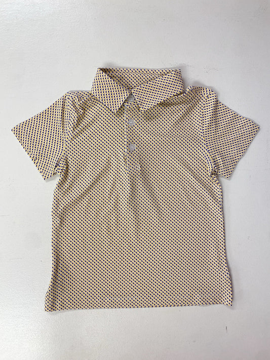 Louisiana State Micro Print Polo – Boys Performance Shirt