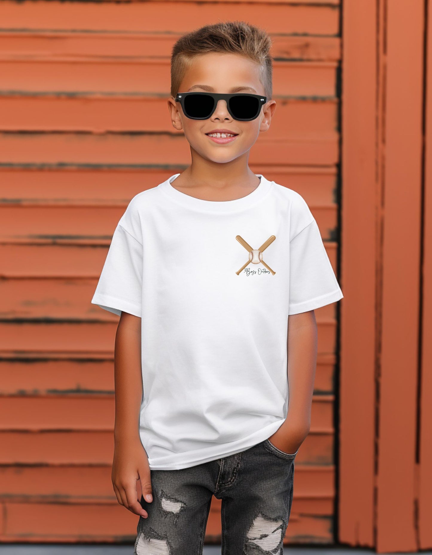 3Boys Outdoors American Baseball Tee