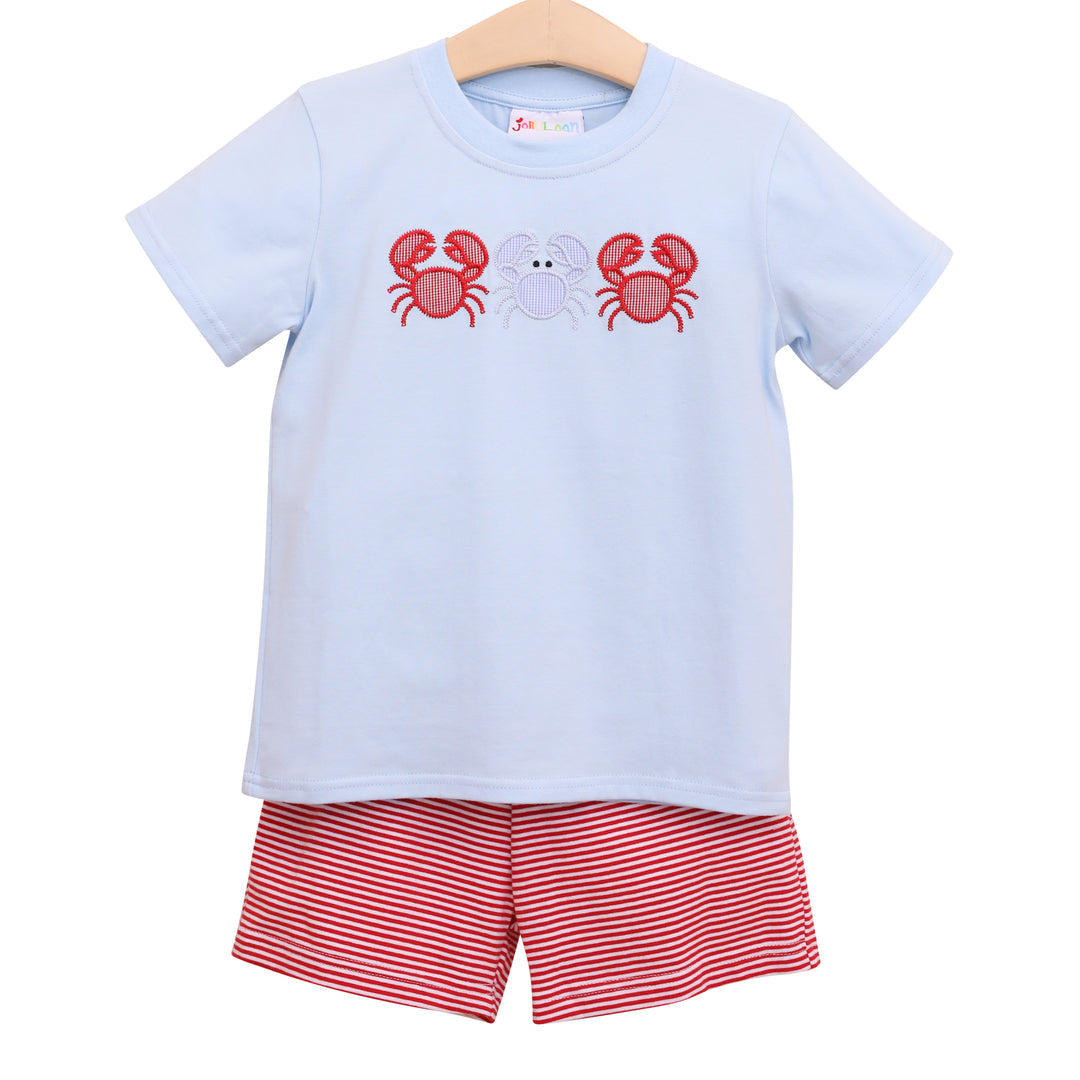 Jellybean Boys Crab Shorts Set