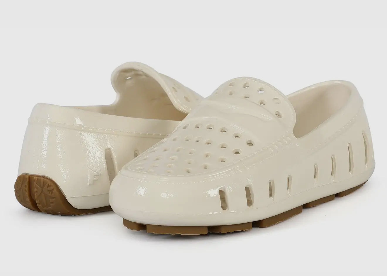 Patent Bone Gum Floafers