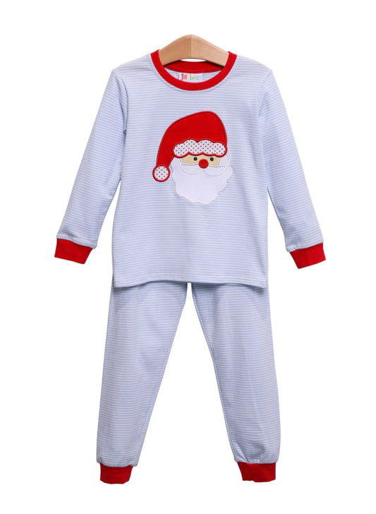 Appliqué Santa Boy’s Pants Set