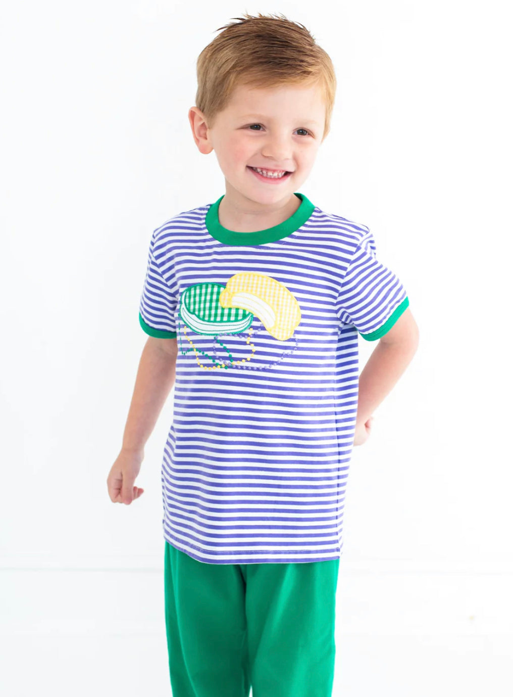 Jellybean King Cake Applique Shirt