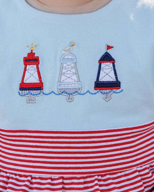 Red, White, and Buoy Boys Benjamin Bubble