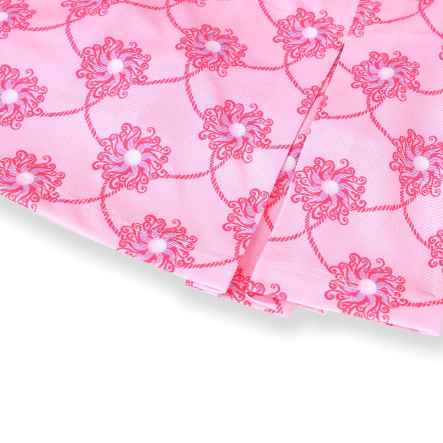 Girls Steffi Layered Hem Skort -Del Mar Blush
