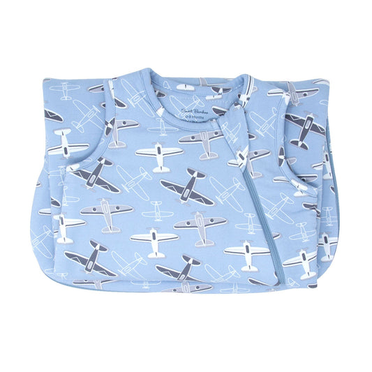 Vintage Aircrafts Bamboo Sleep Sack