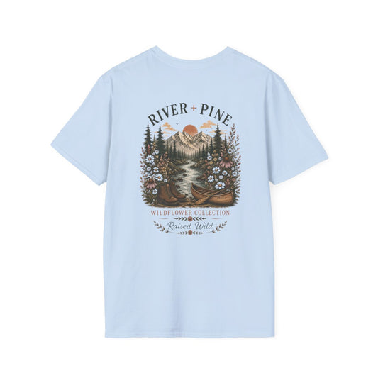 River + Pine “Raised Wild” Wildflower Women's Graphic Tee