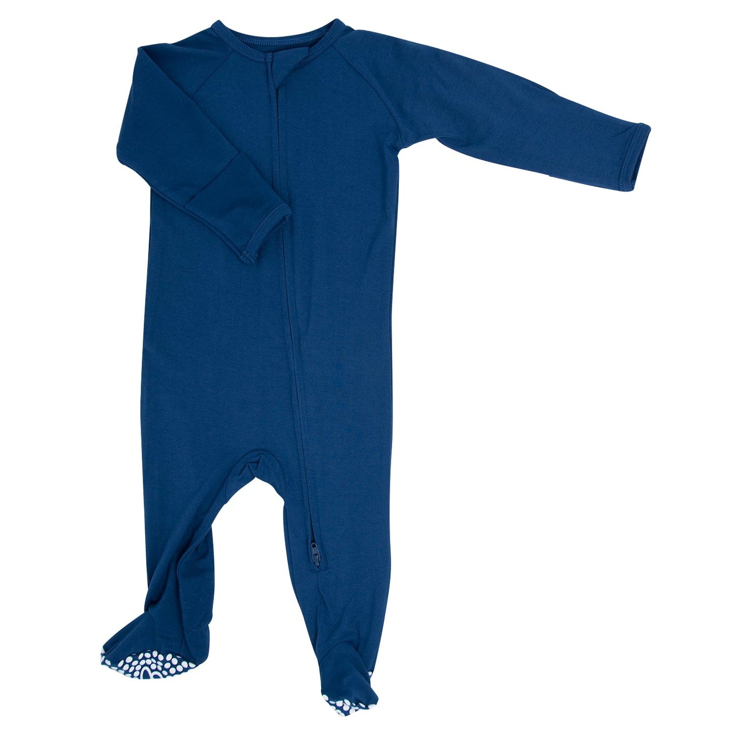 Zipper Footie Classic Navy