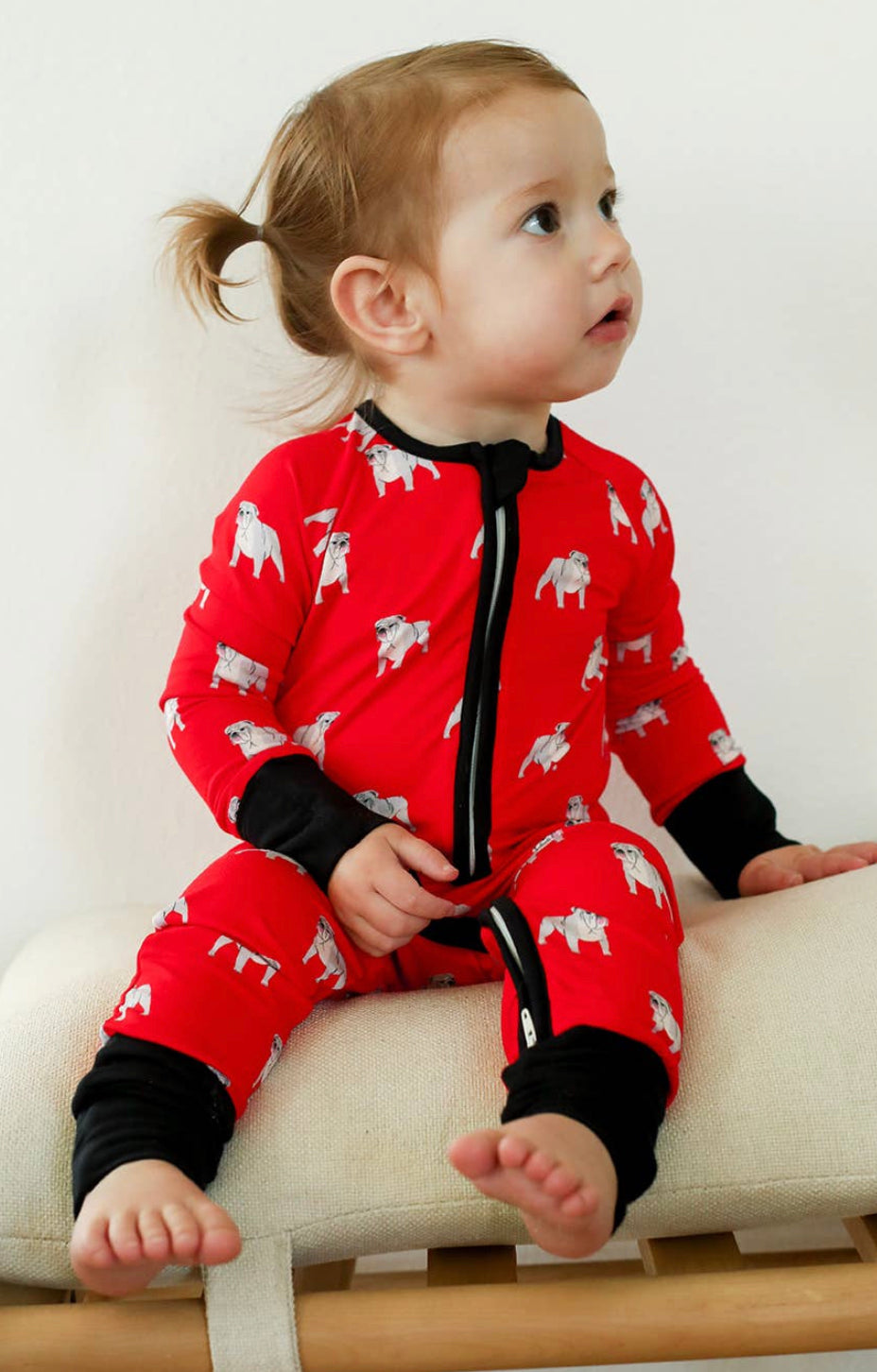 Bulldog Bamboo Zipper Sleeper
