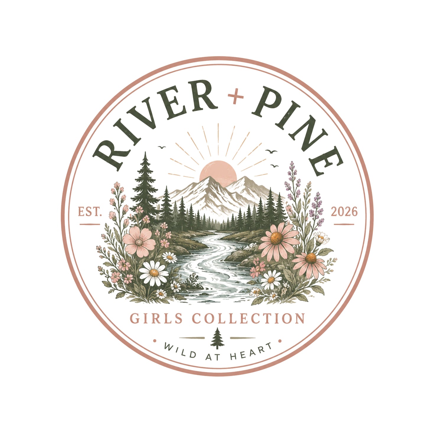 River + Pine Wild at Heart Girls (Youth)