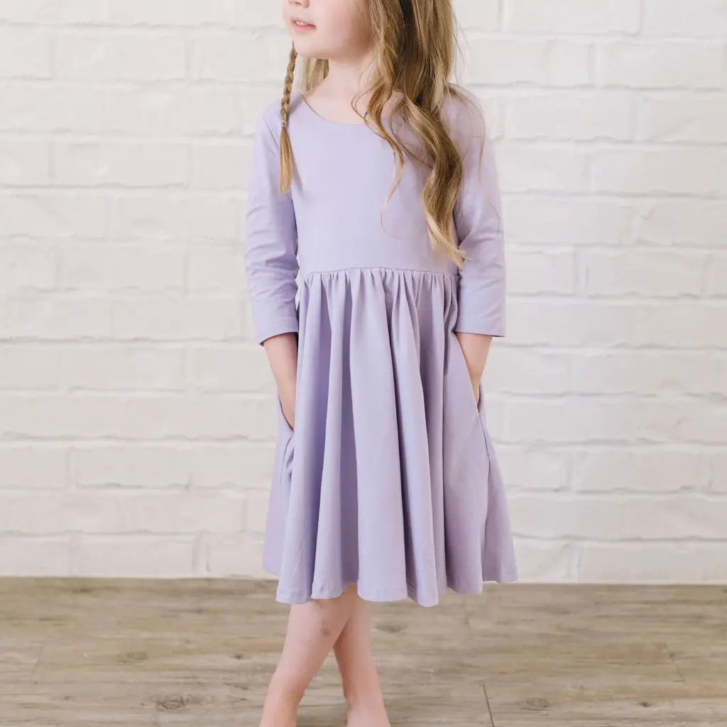 Emile Dress in Lavender 