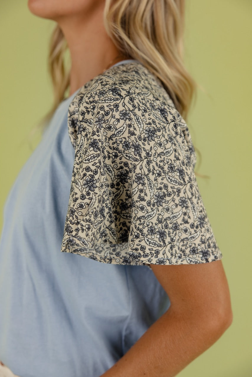 To The Lakes Detail Blouse