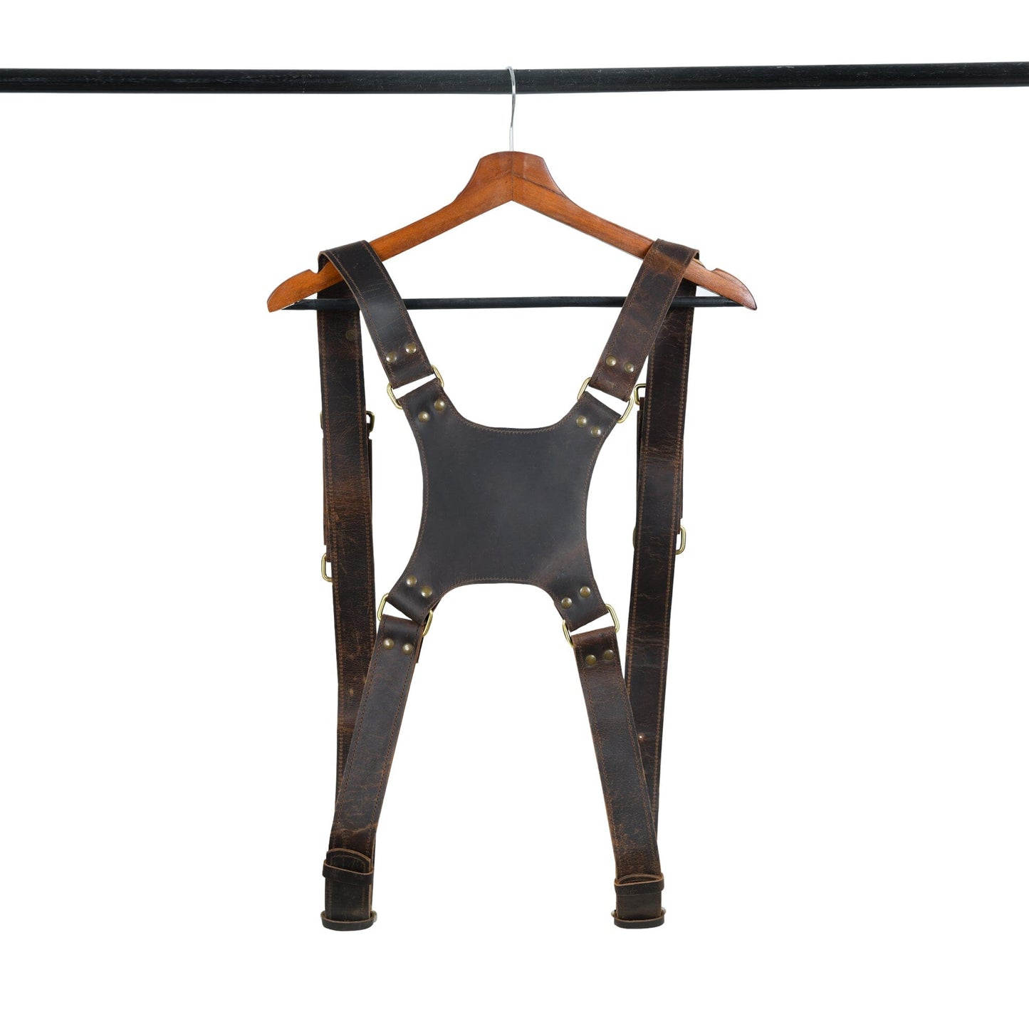 Buffalo Leather Dual Camera Harness