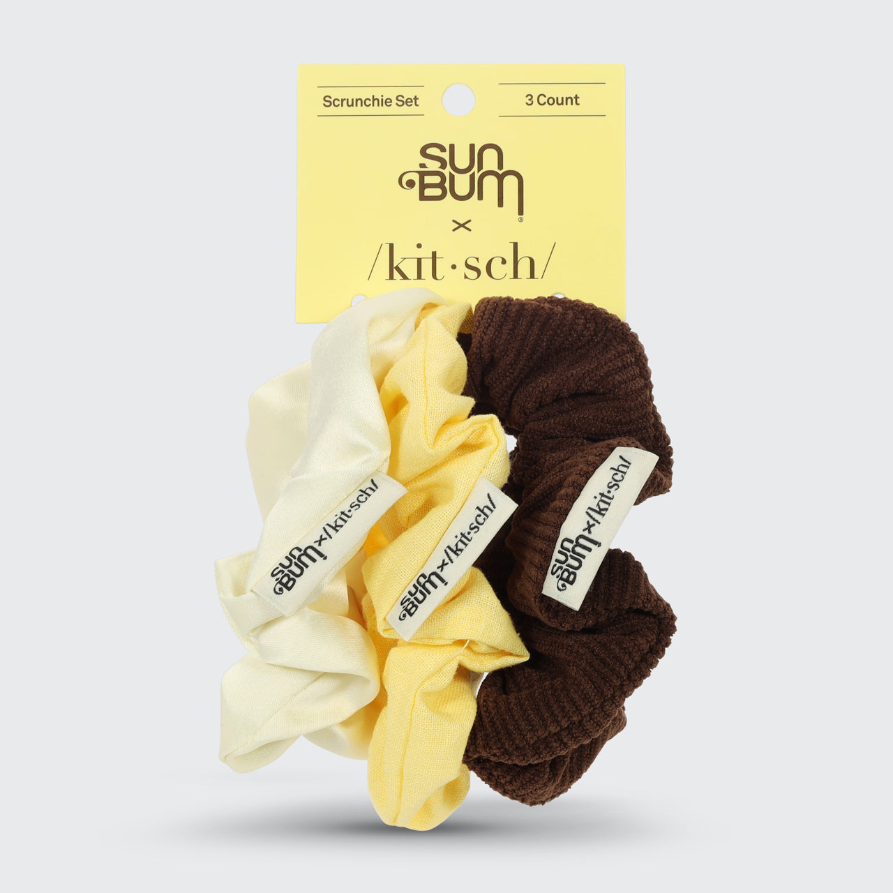 Kitsch x Sun Bum Scrunchies 3pc Set