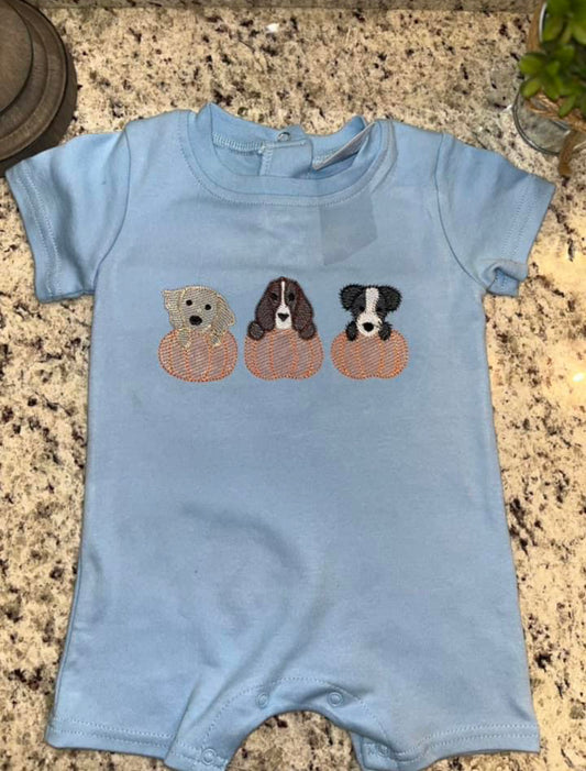 Harvest Puppy Romper