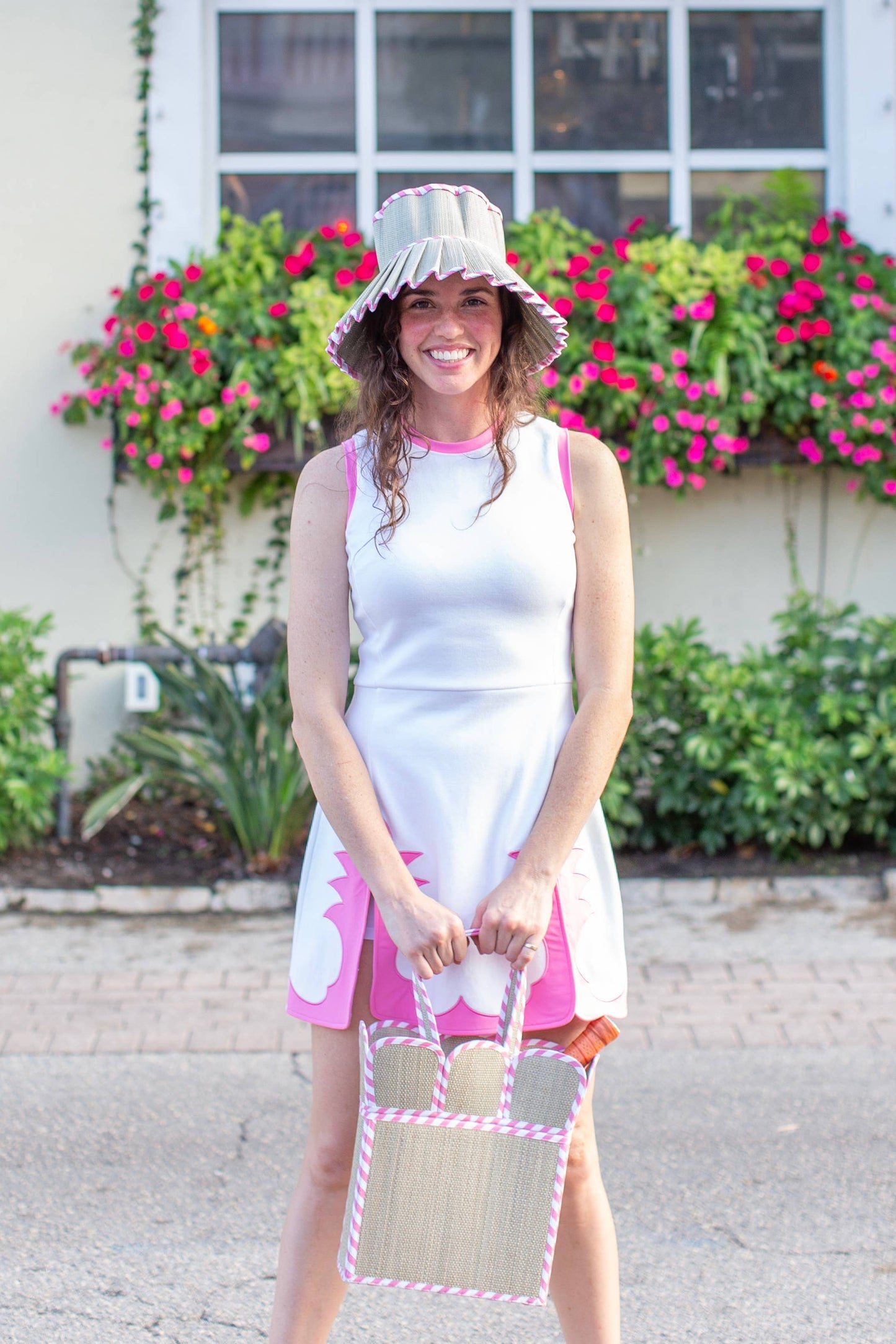 Paddle & Palm Pickleball - Resort Dress Pink