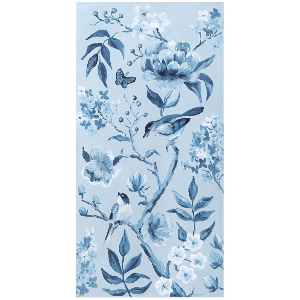 Blue Chinoiserie No. 1, a fine art print