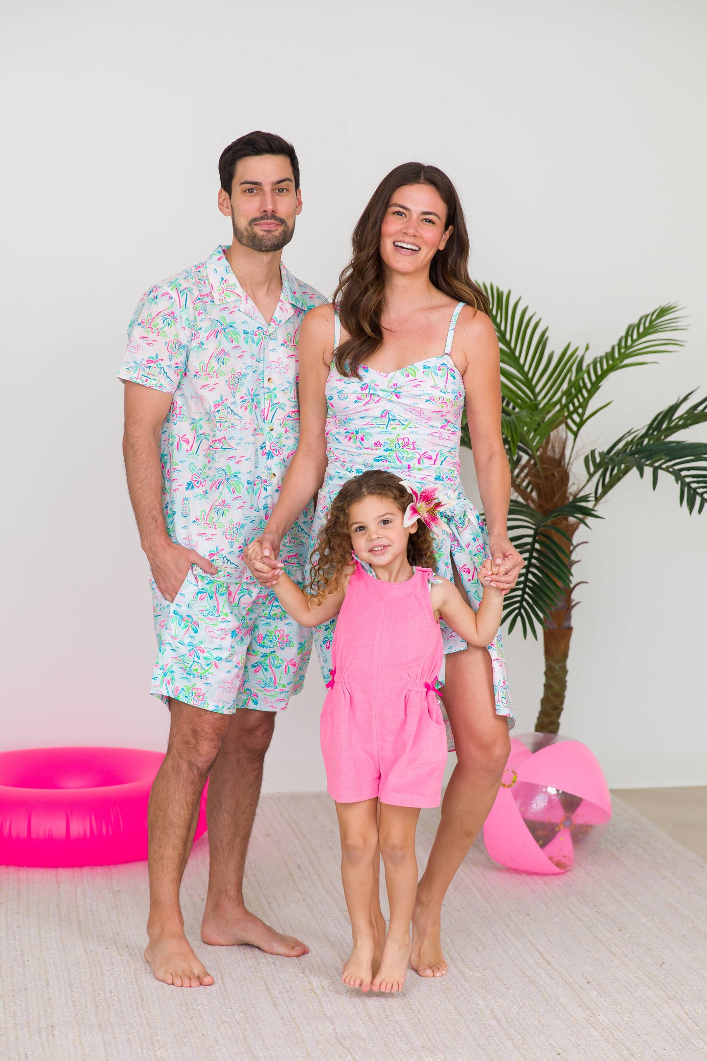 RuffleButts + RuggedButts - Men's Tropical Resort Swim Trunks
