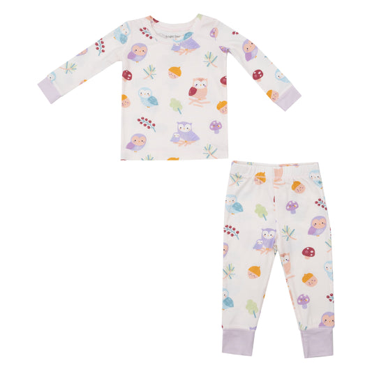 L/S Loungewear Set - Cute Owls