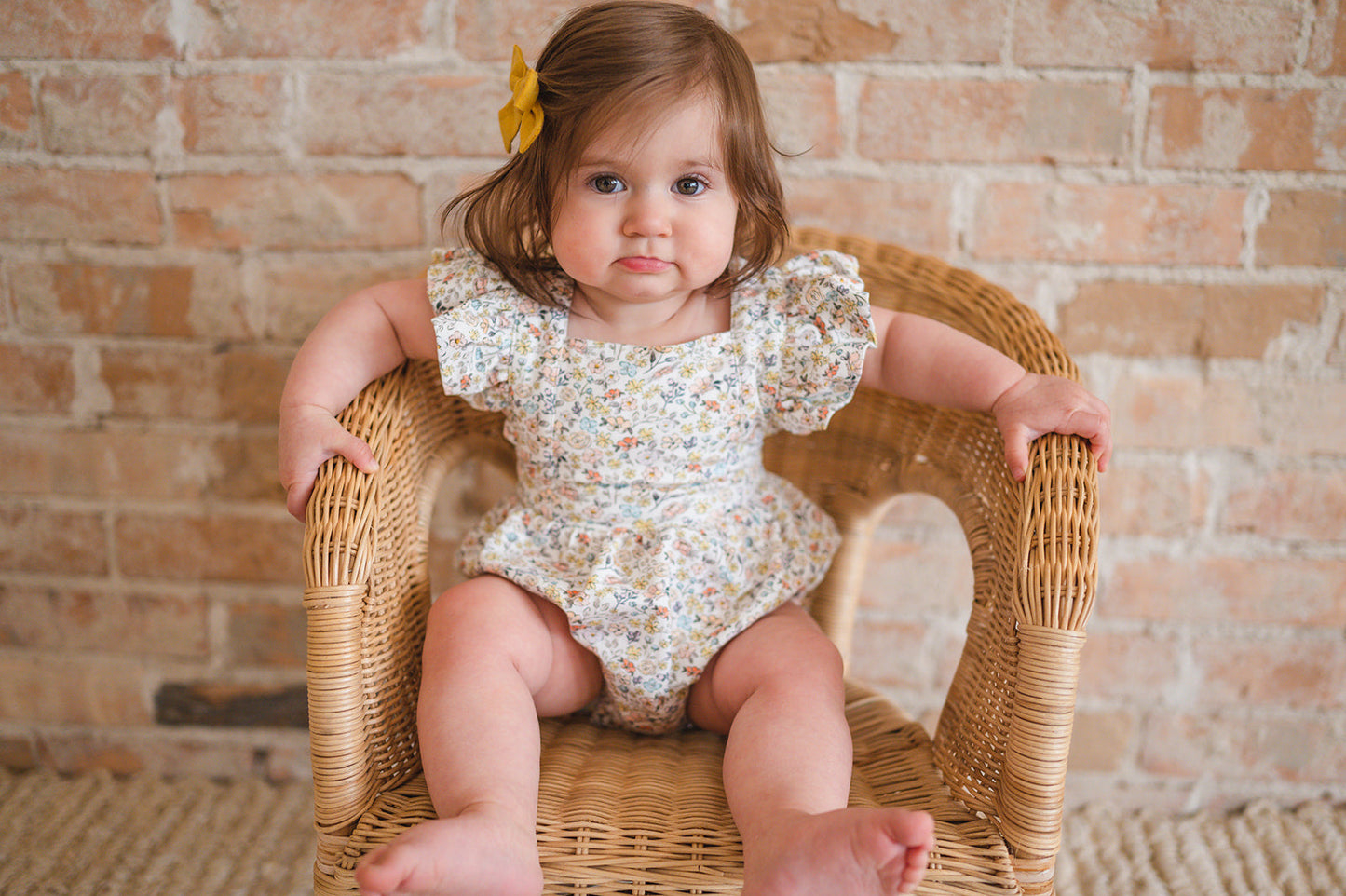 Emmy Romper in Dreamy Meadows