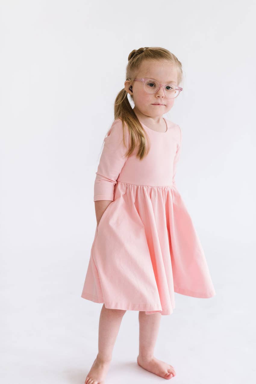 Emile Dress in Peony