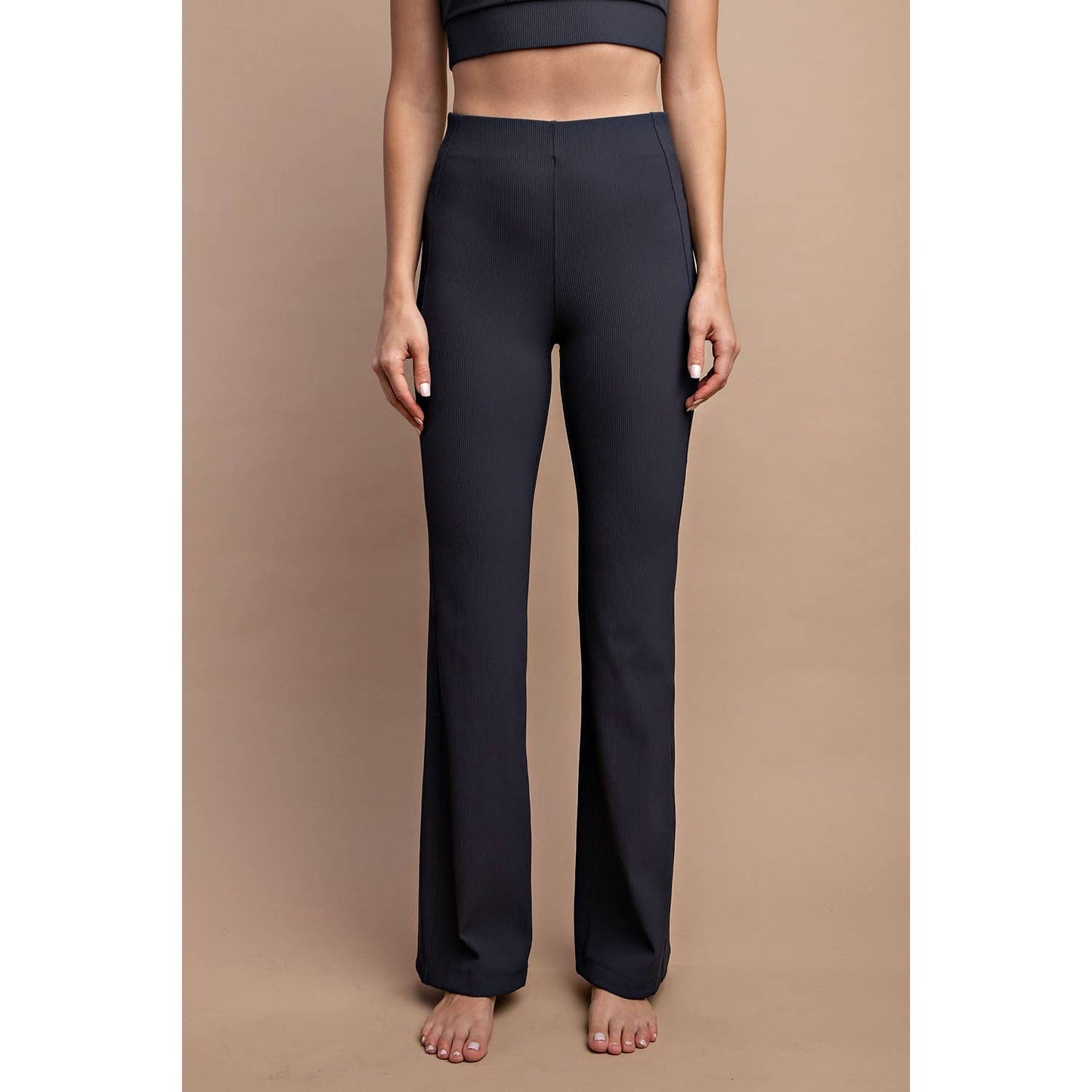 Rae Mode - NYLON RIB PINTUCK LEGGINGS