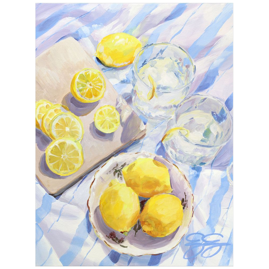 Let's Make Lemonade, a fine art print