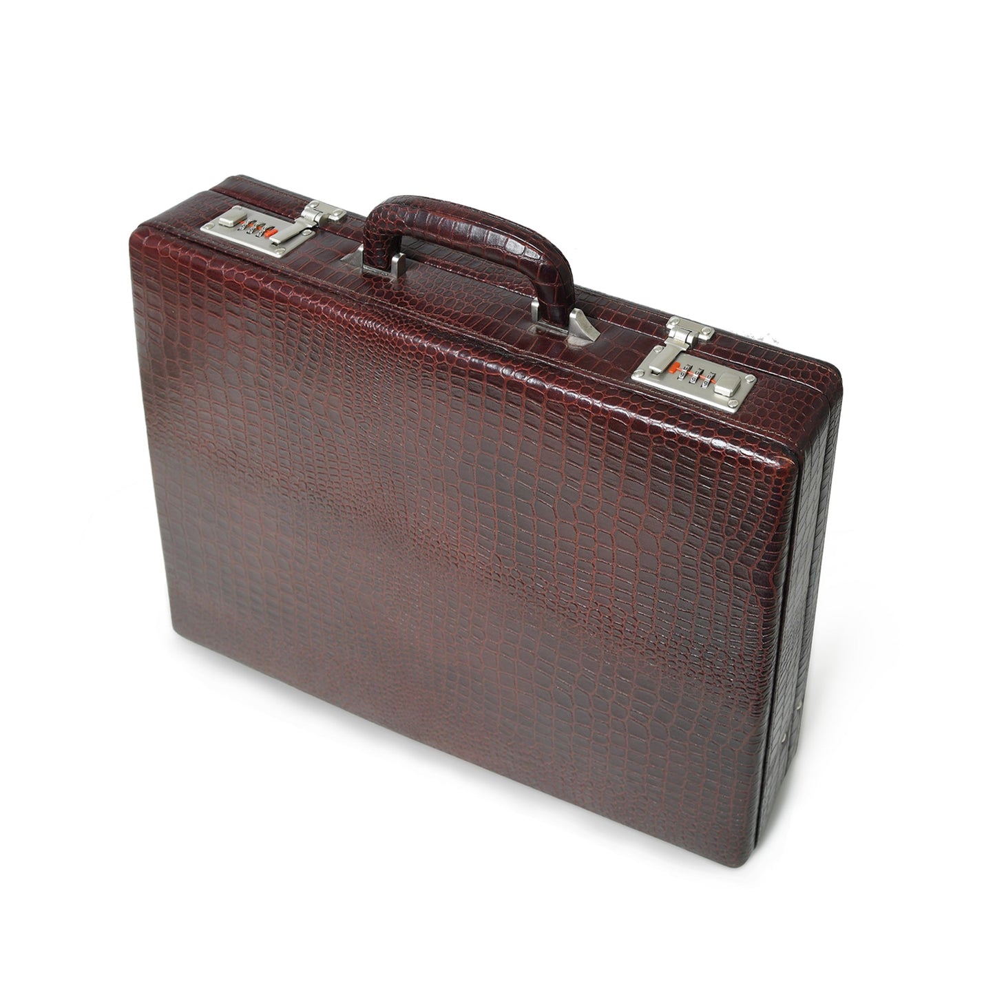 Executive Croco Leather Briefcase/Suitcase