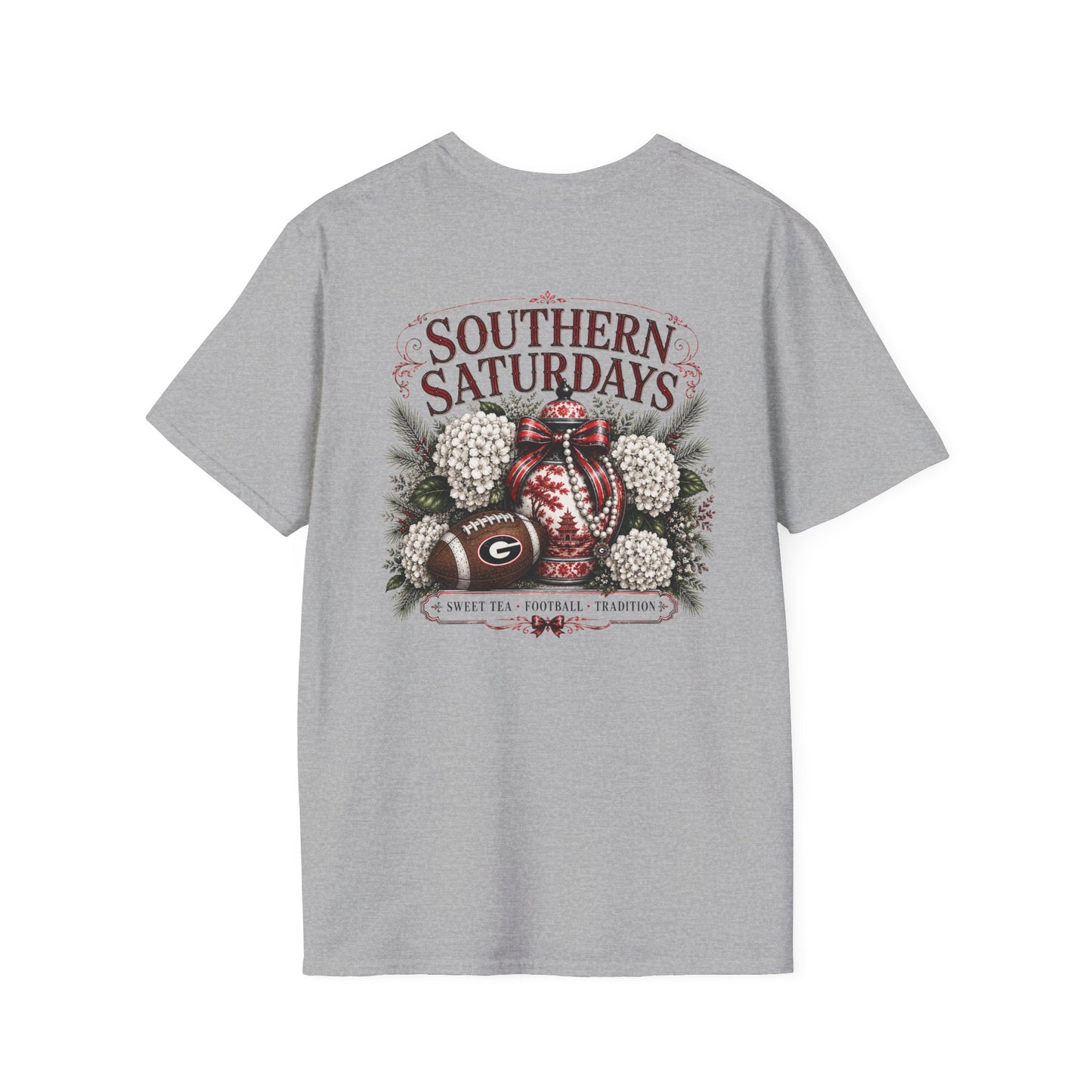 River + Pine - Southern Saturdays UGA Style with Red & Black Design