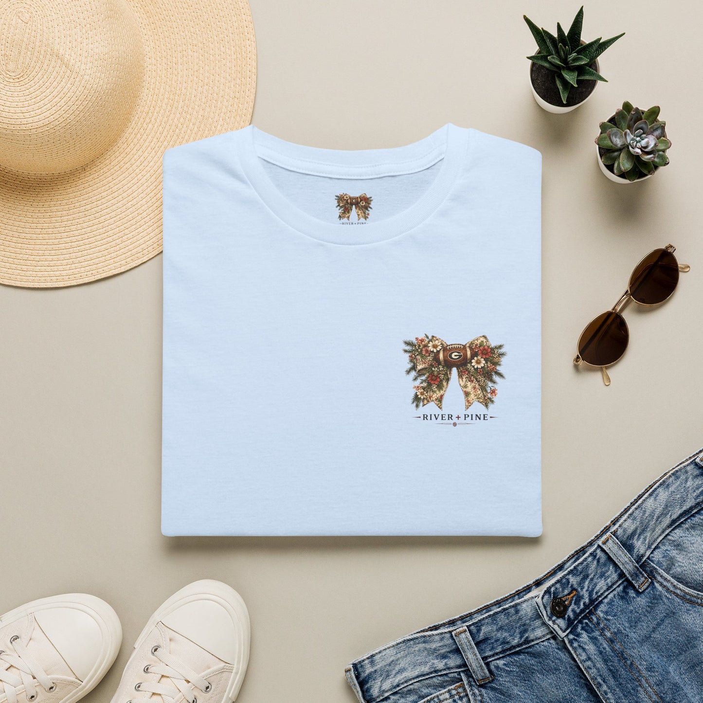 'River & Pine' - Wild Heart, Loud on Saturdays - Women's Tee Gildan Softstyle