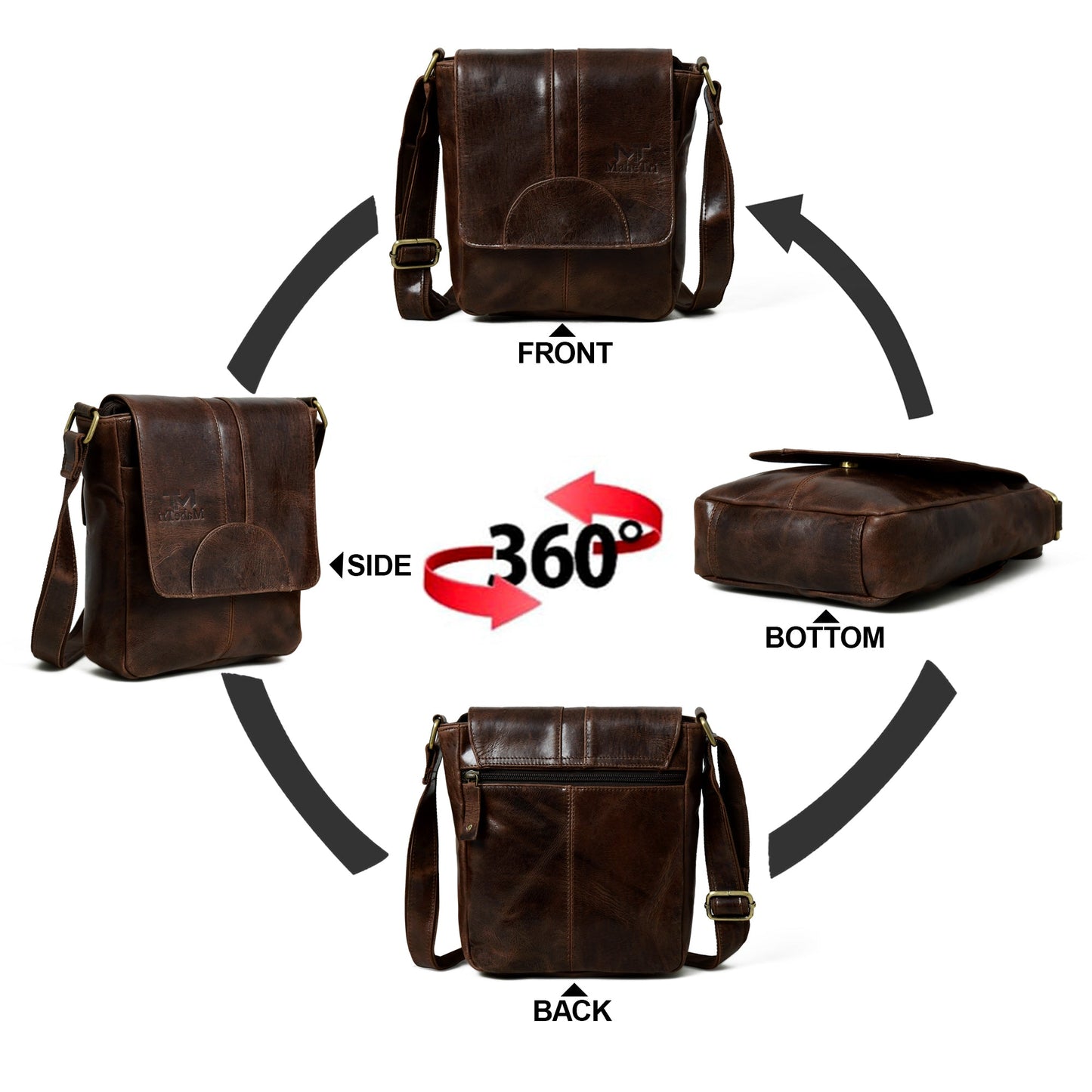 Cocoa Classic Messenger Bag