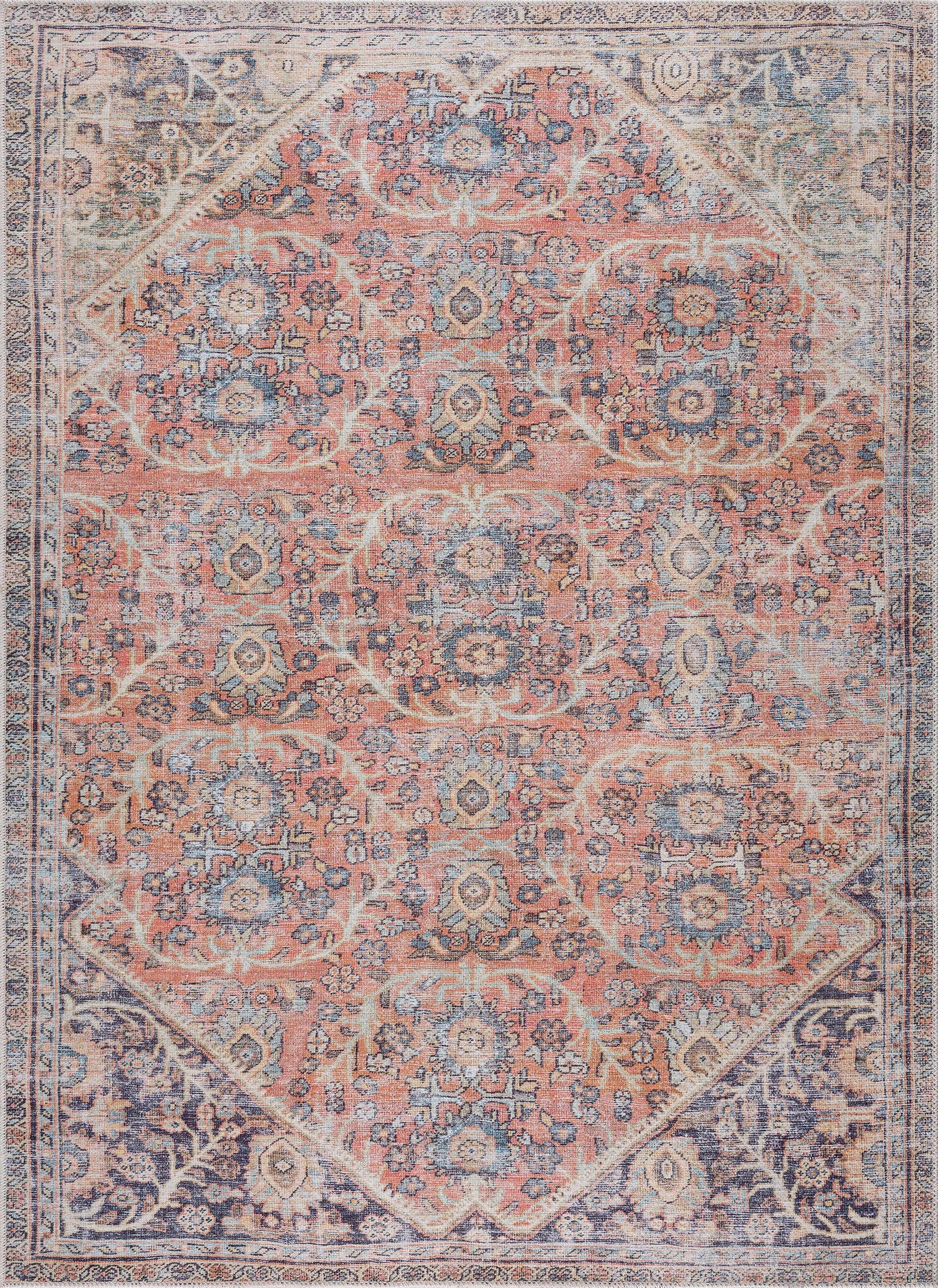 Konstantina Washable Area Rug - Clearance