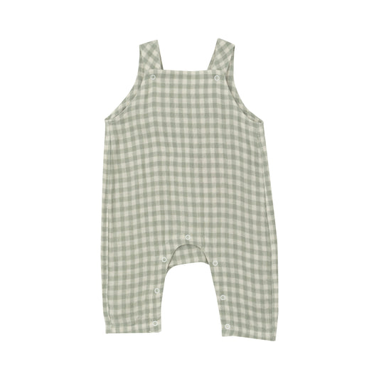 Overalls - Mini Green Gingham