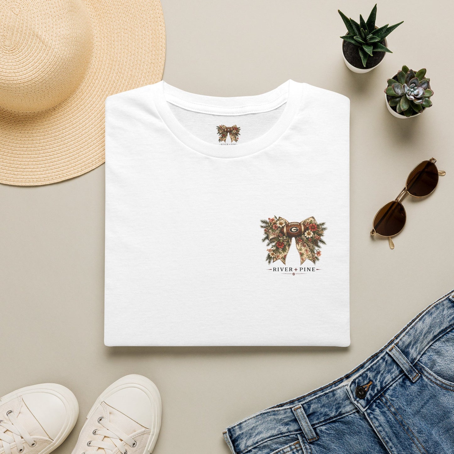 'River & Pine' - Wild Heart, Loud on Saturdays - Women's Tee Gildan Softstyle