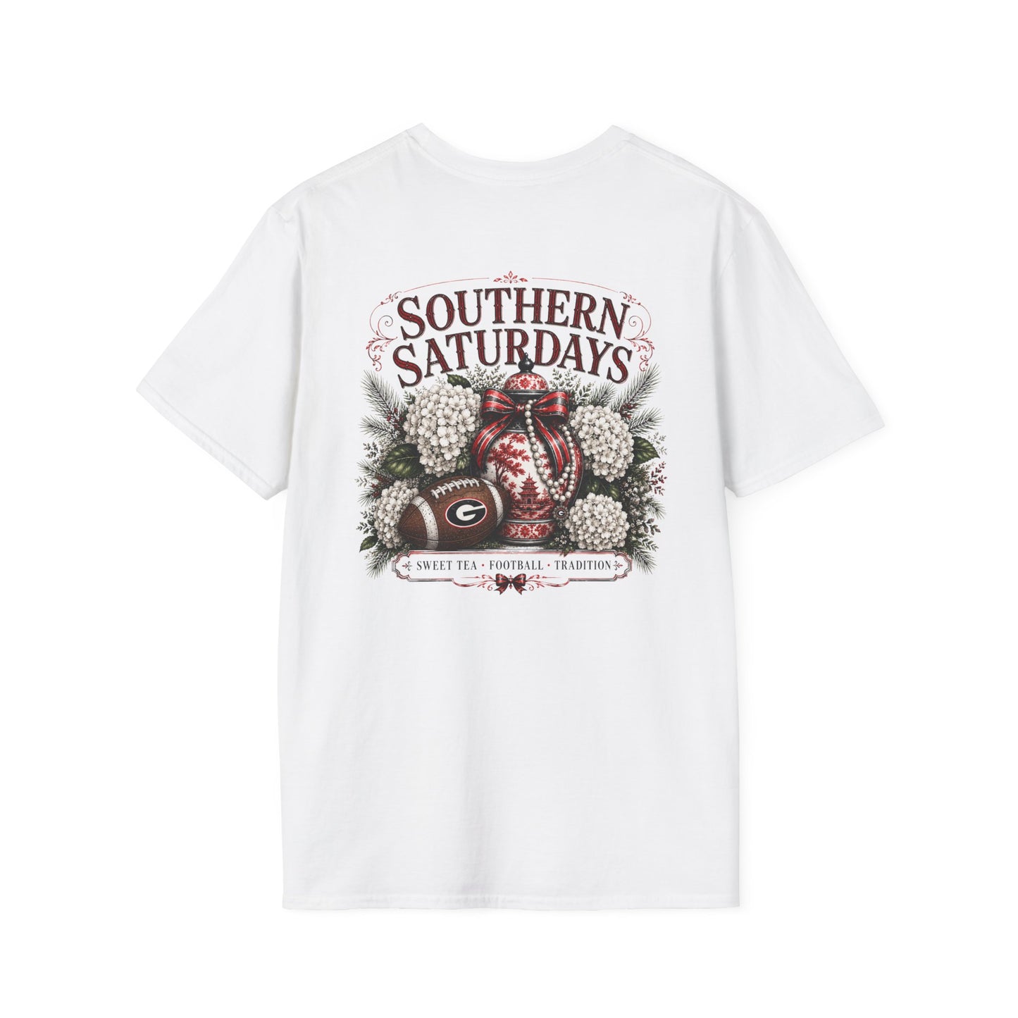 River + Pine - Southern Saturdays UGA Style with Red & Black Design