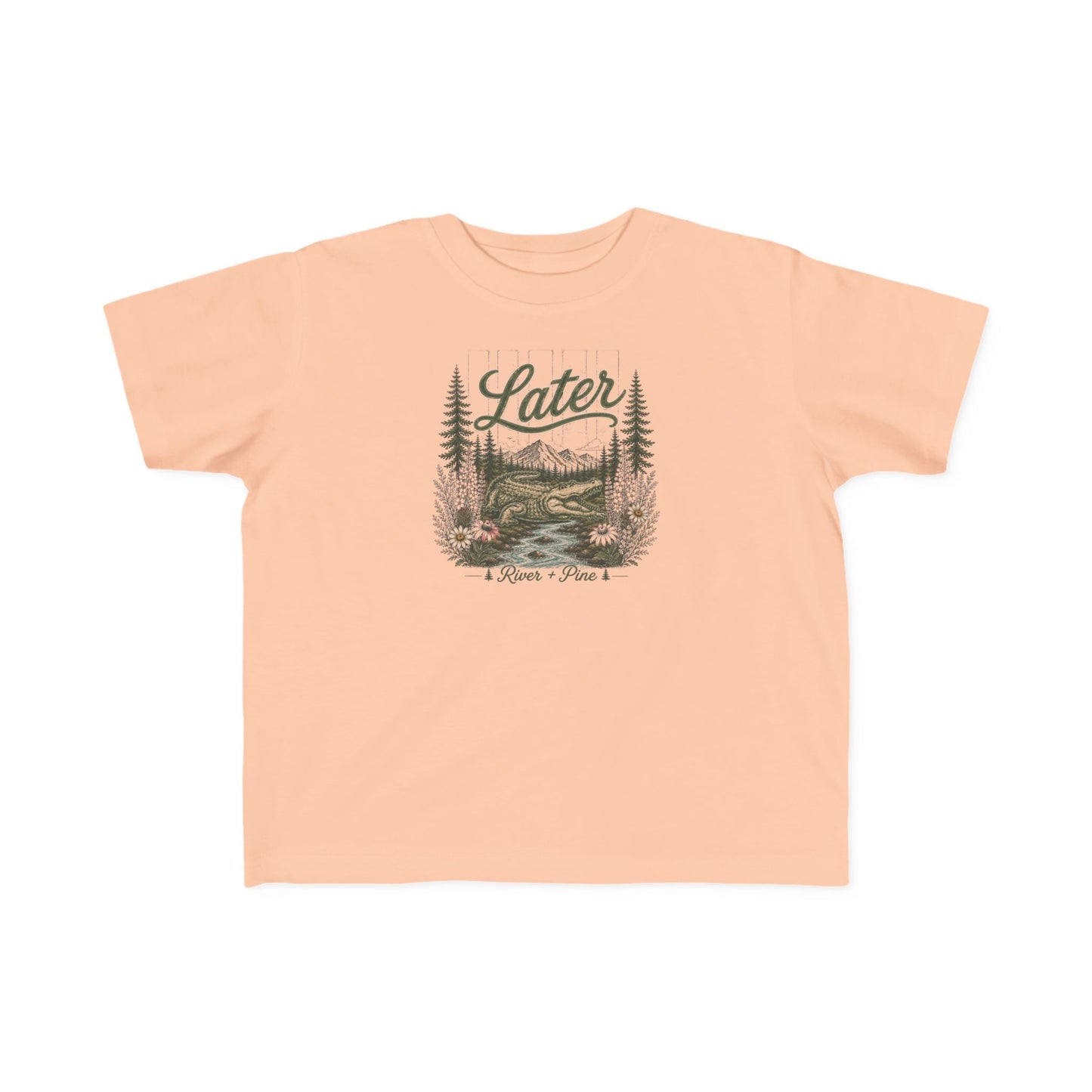 "Later" Toddler Tee - River + Pine