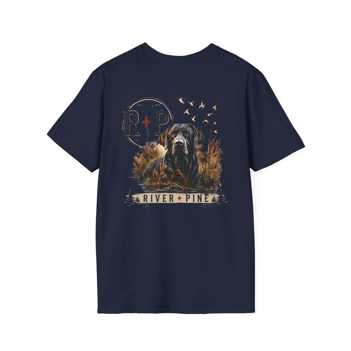 R+P Black Dog in Reeds  Men's Tee