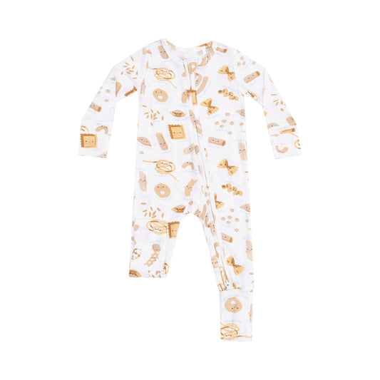 2 Way Zipper Romper - Cute Pasta