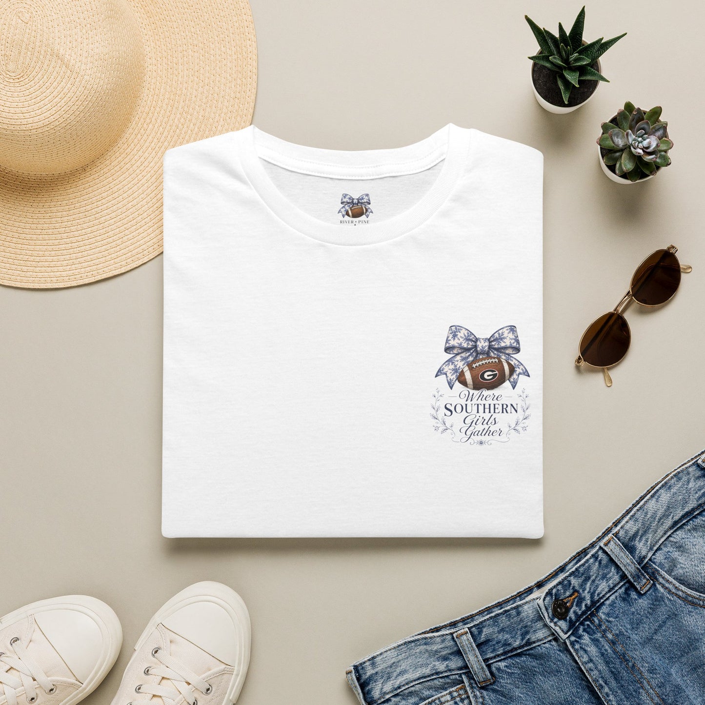 River + Pine Tailgate Collection Womens - Where Southern Girls Gather - Gildan Softstyle