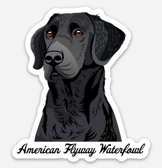 Black Lab Sticker