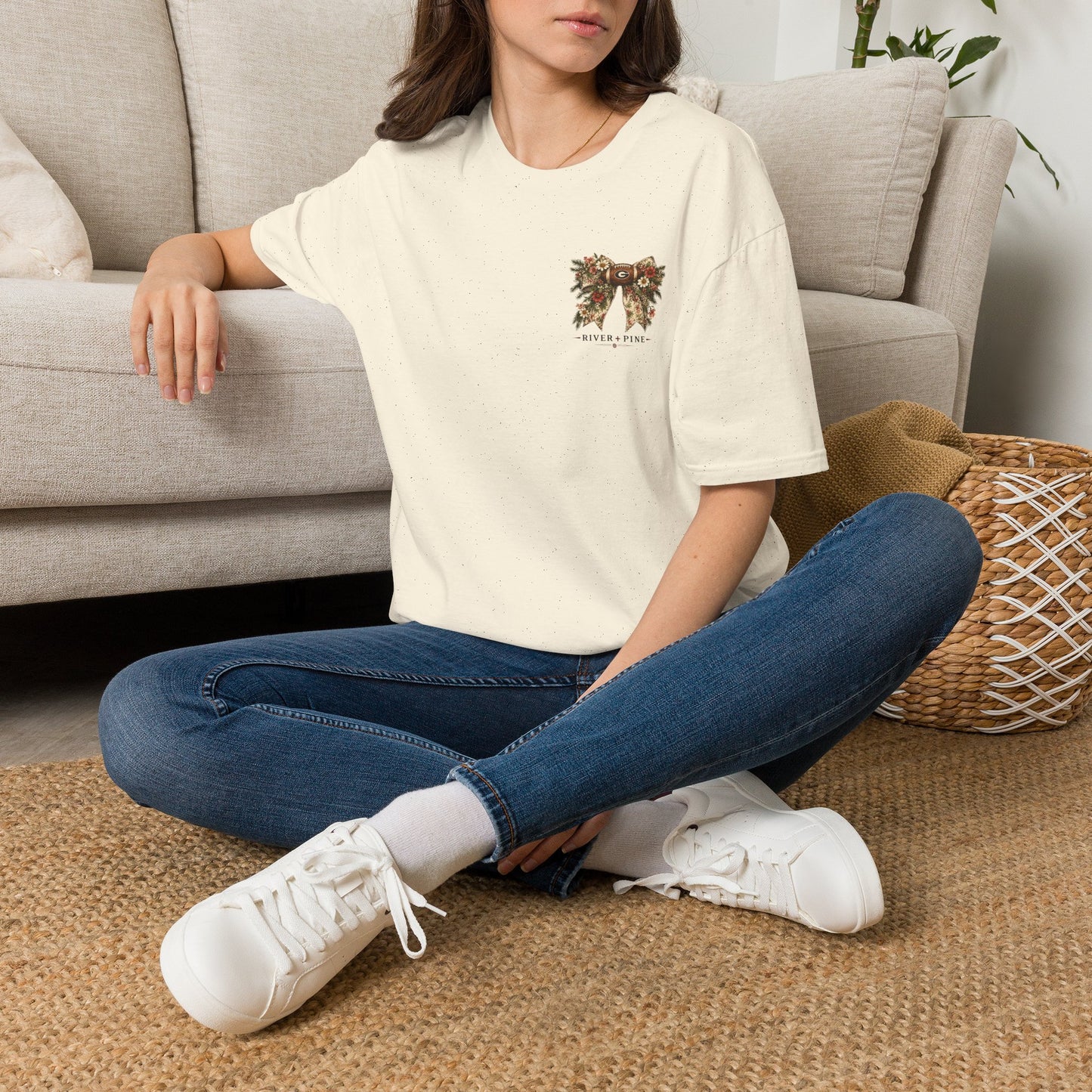 River + Pine - Glory, Glory & Wildflowers UGA Womens Tee