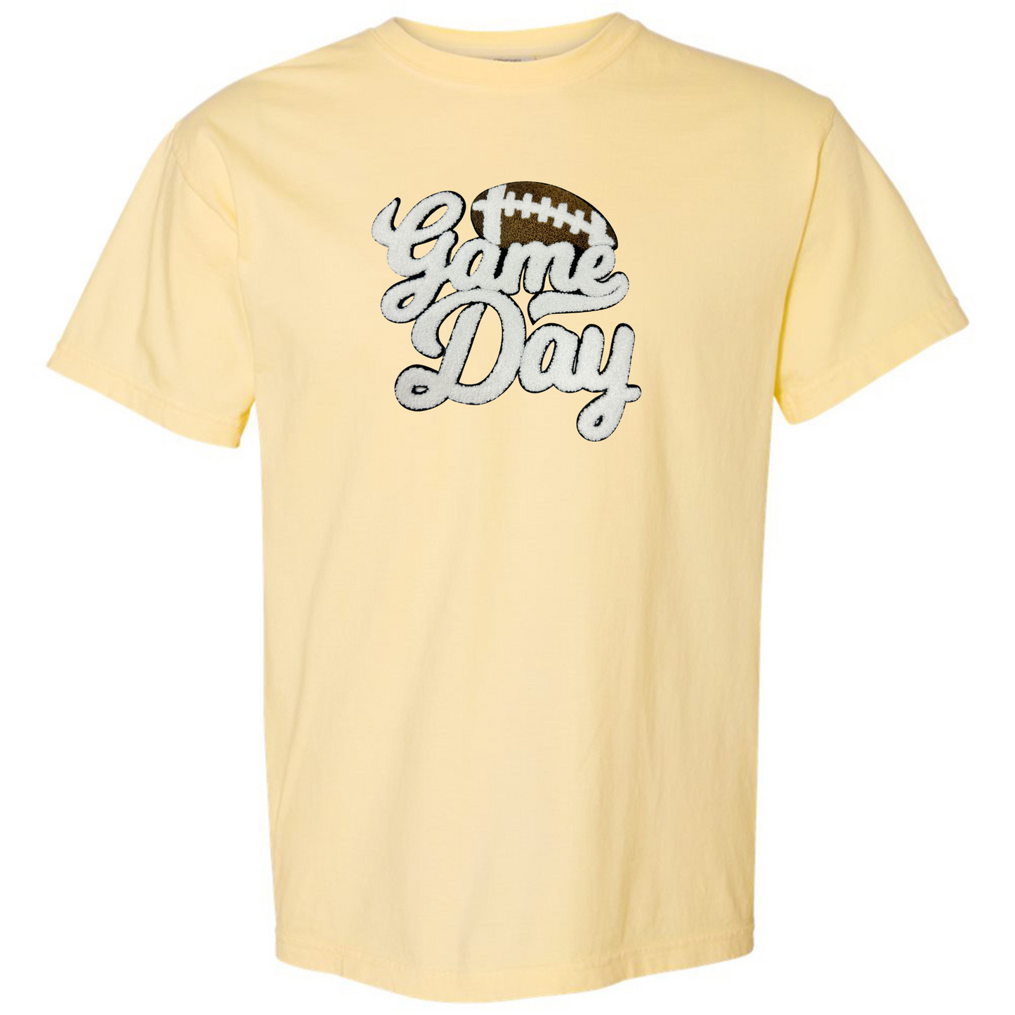 Football 'Game Day' Letter Patch T-Shirt