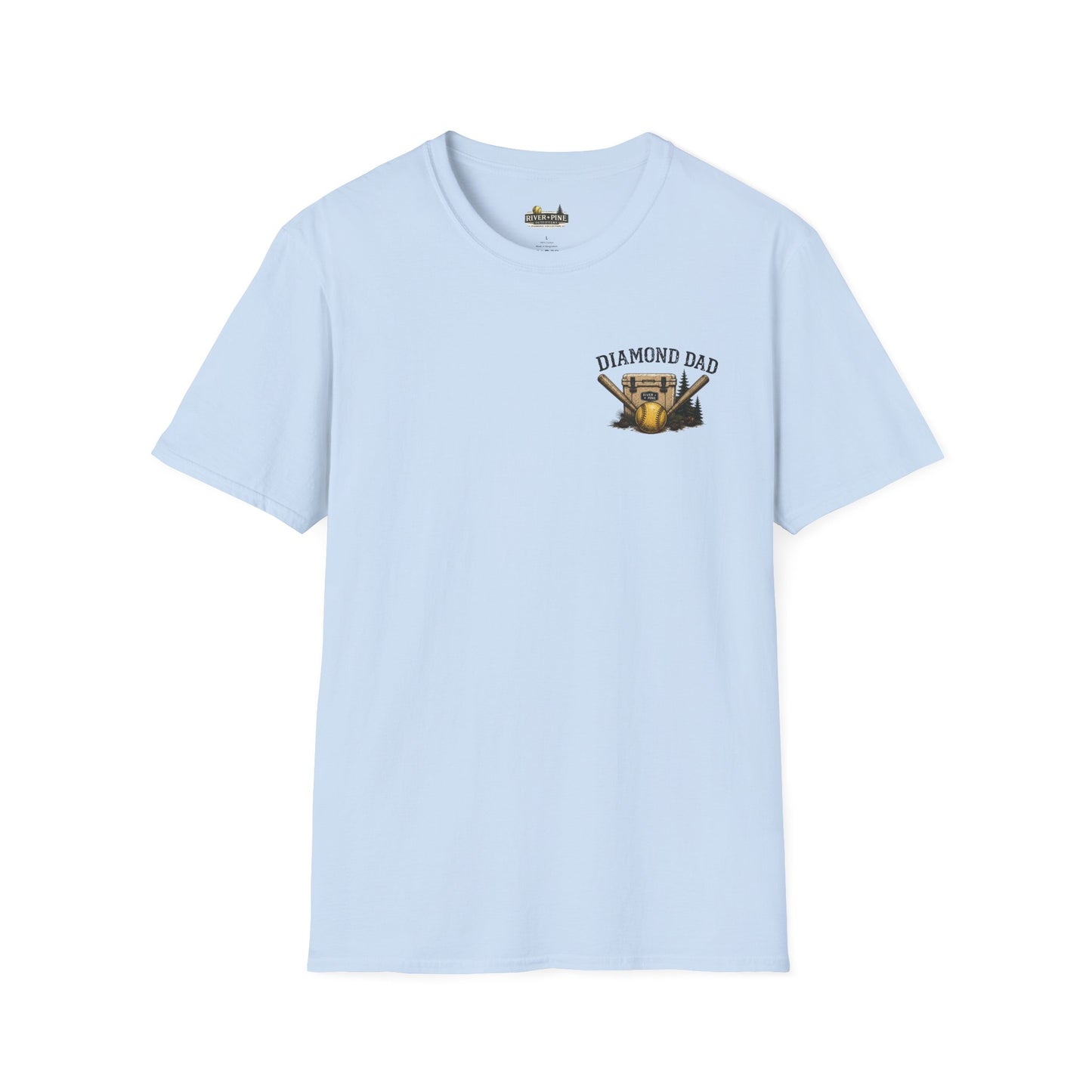 River + Pine - Diamond Dad Tee - Cooler Bats, & Softballs