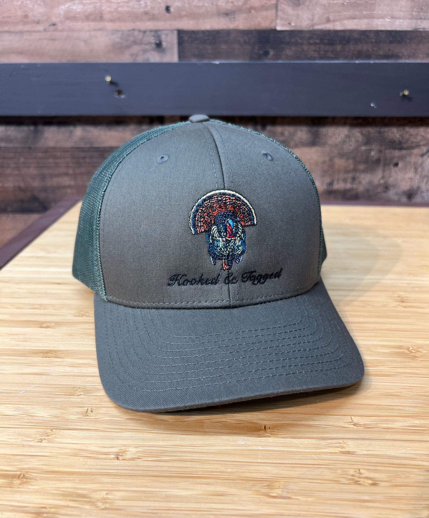 Full Strut Embroidered Hat